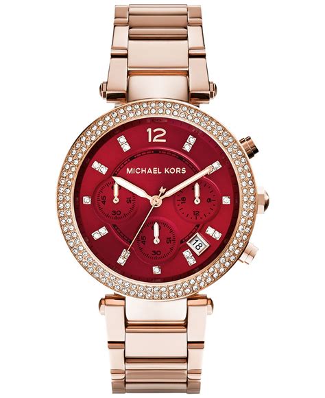 michael kors circle mk|michael kors watches macy's.